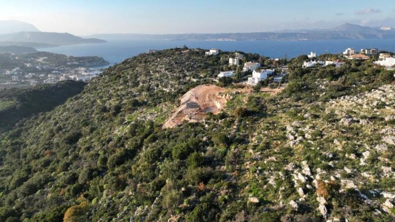 Plaka bei Chania Kreta, Plaka: Neubau! Atemberaubende Villa mit Pool und Meerblick zu verkaufen Haus kaufen